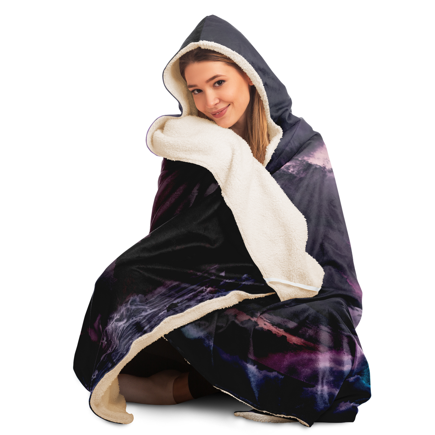 Tidal Dreams Hooded Blanket