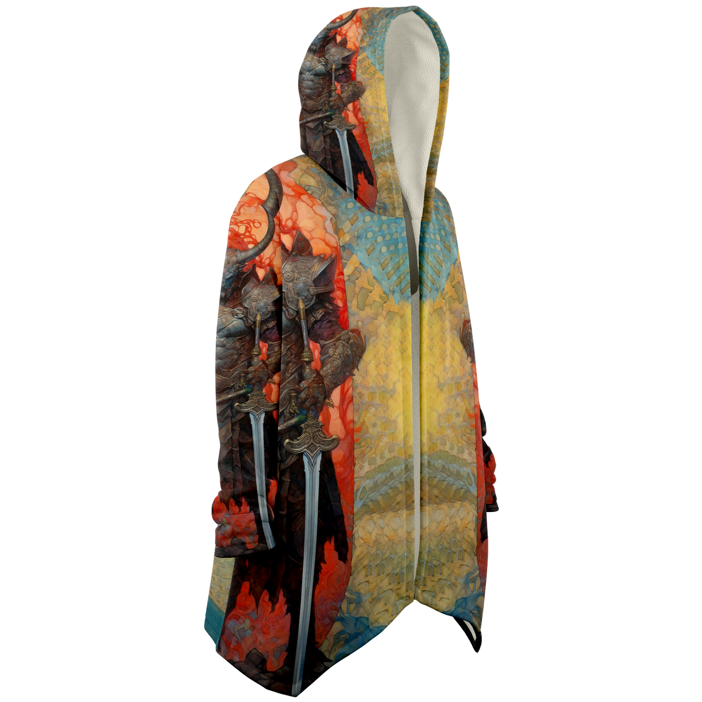 Minotaur Champion Microfleece Cloak