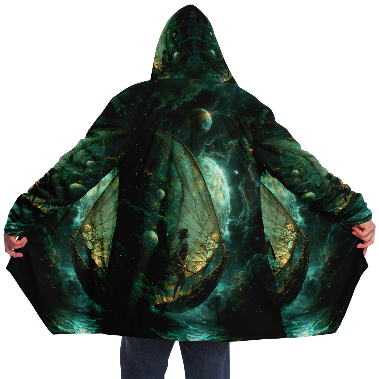 Astral Navigator Microfleece Cloak