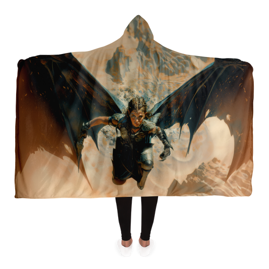 Winged Revenge Hooded Blanket