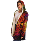 Rainbow Lace Microfleece Festival Cloak