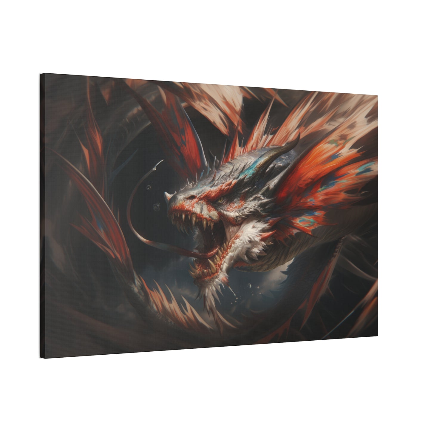 "NetherBeast"  Canvas Stretched, 0.75" - Print