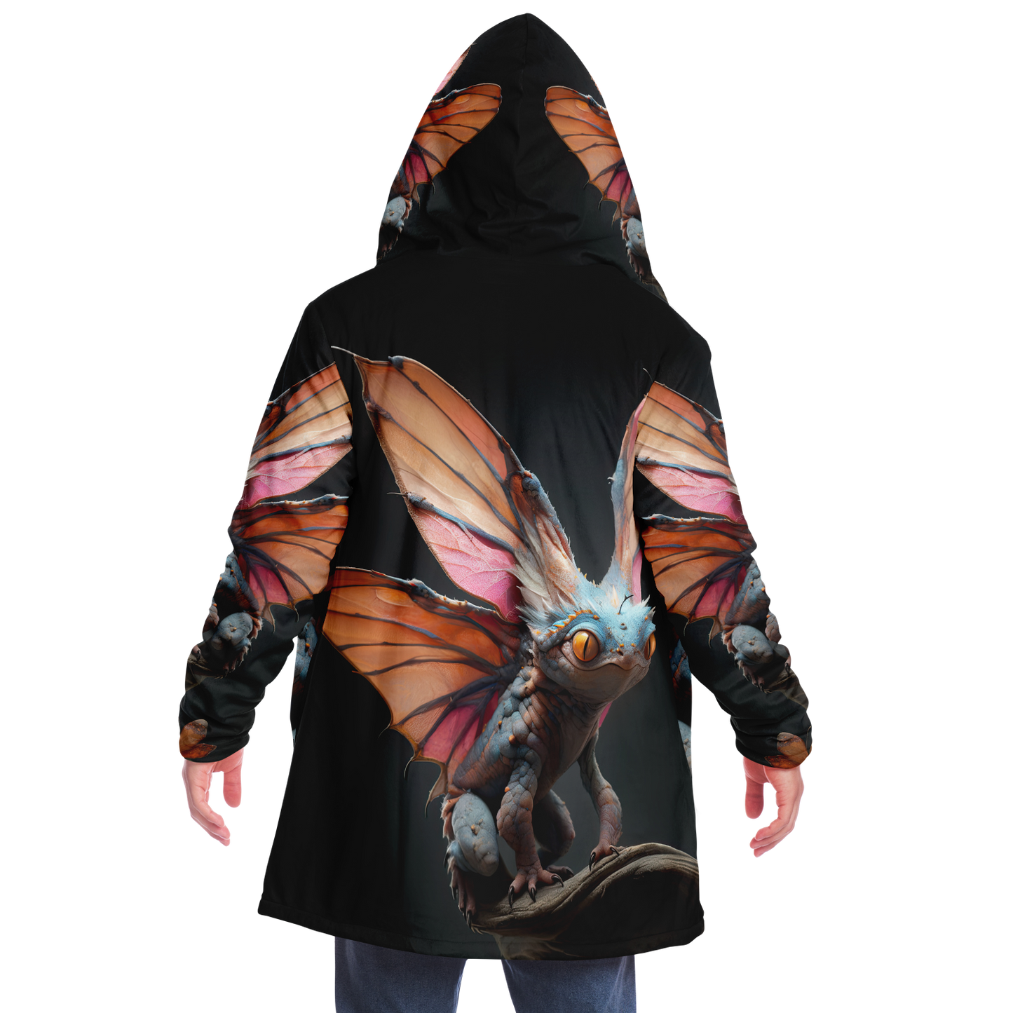 Pixie Butterfly Bug Microfleece Cloak