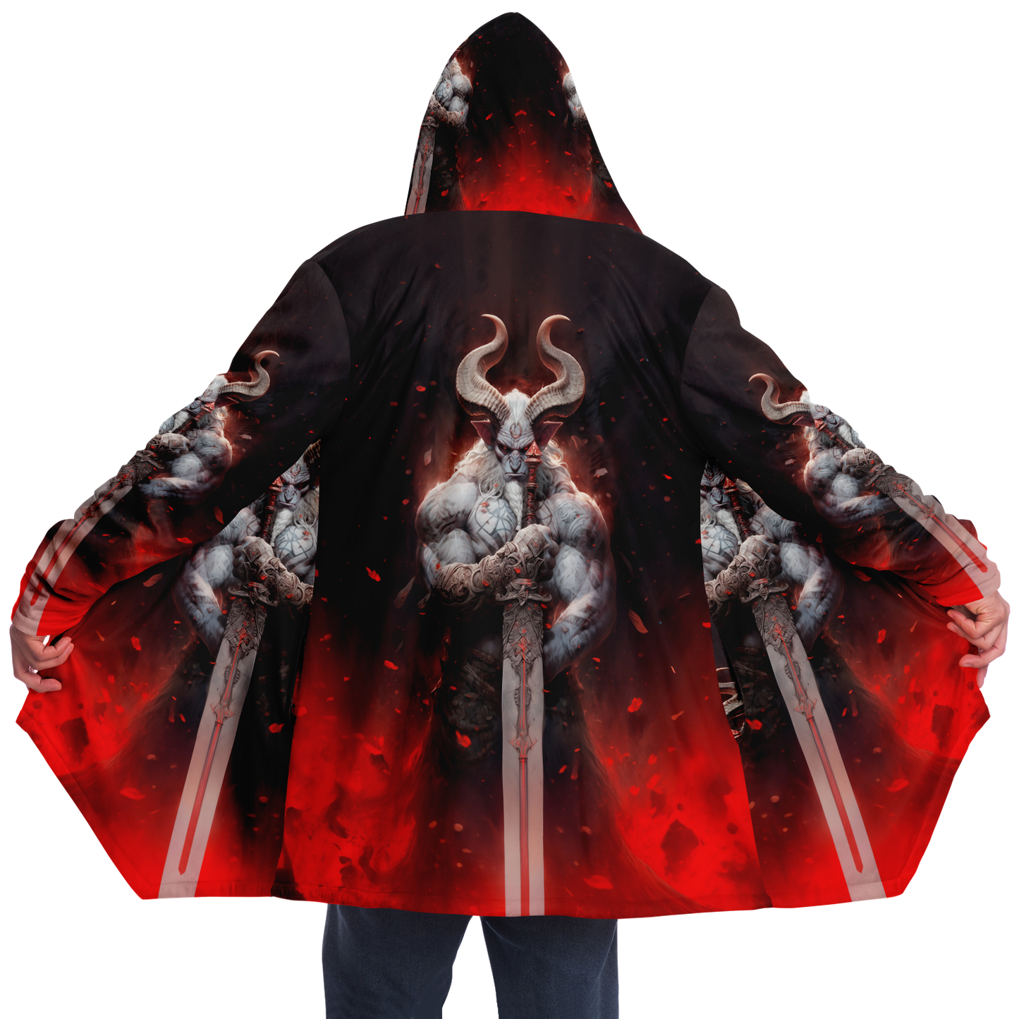 Hellforge Minotaur Microfleece Cloak