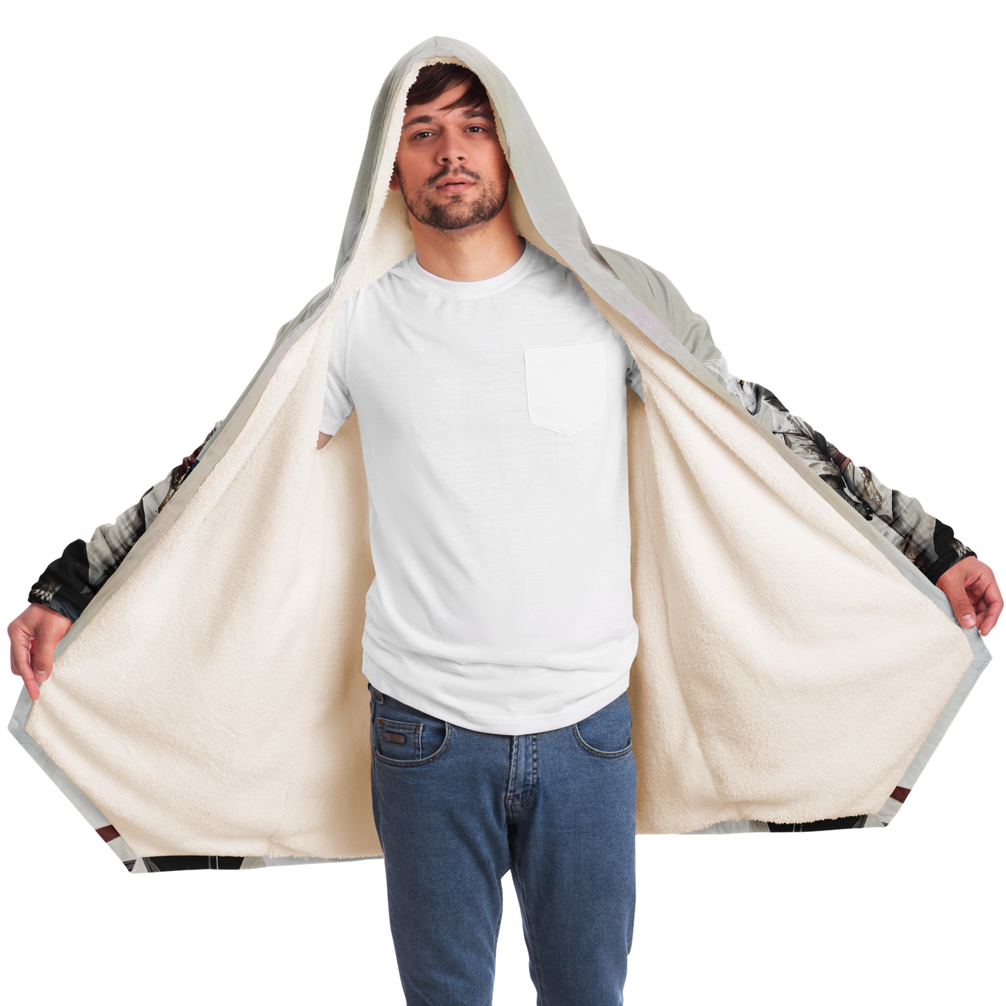 Fox Paladin Microfleece Cloak