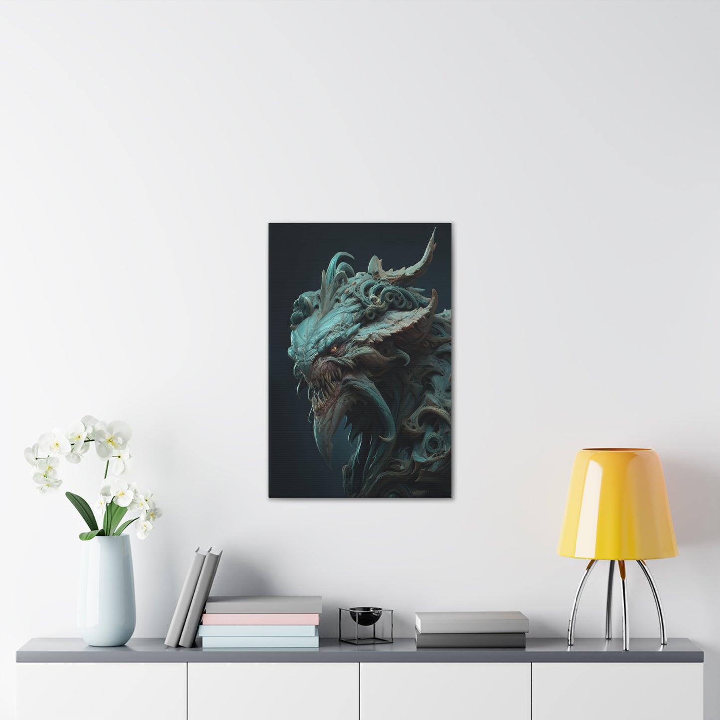 "Eye Of The Kraken" Canvas Stretched, 0.75" - Print