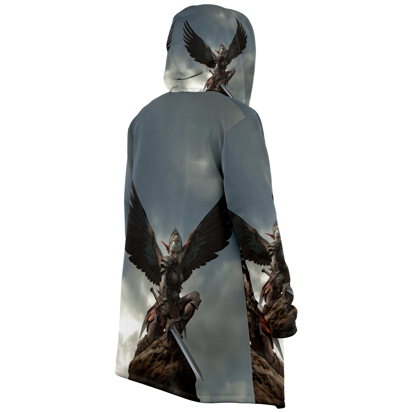 Goblin Harpy Queens Gaurd Microfleece Cloak