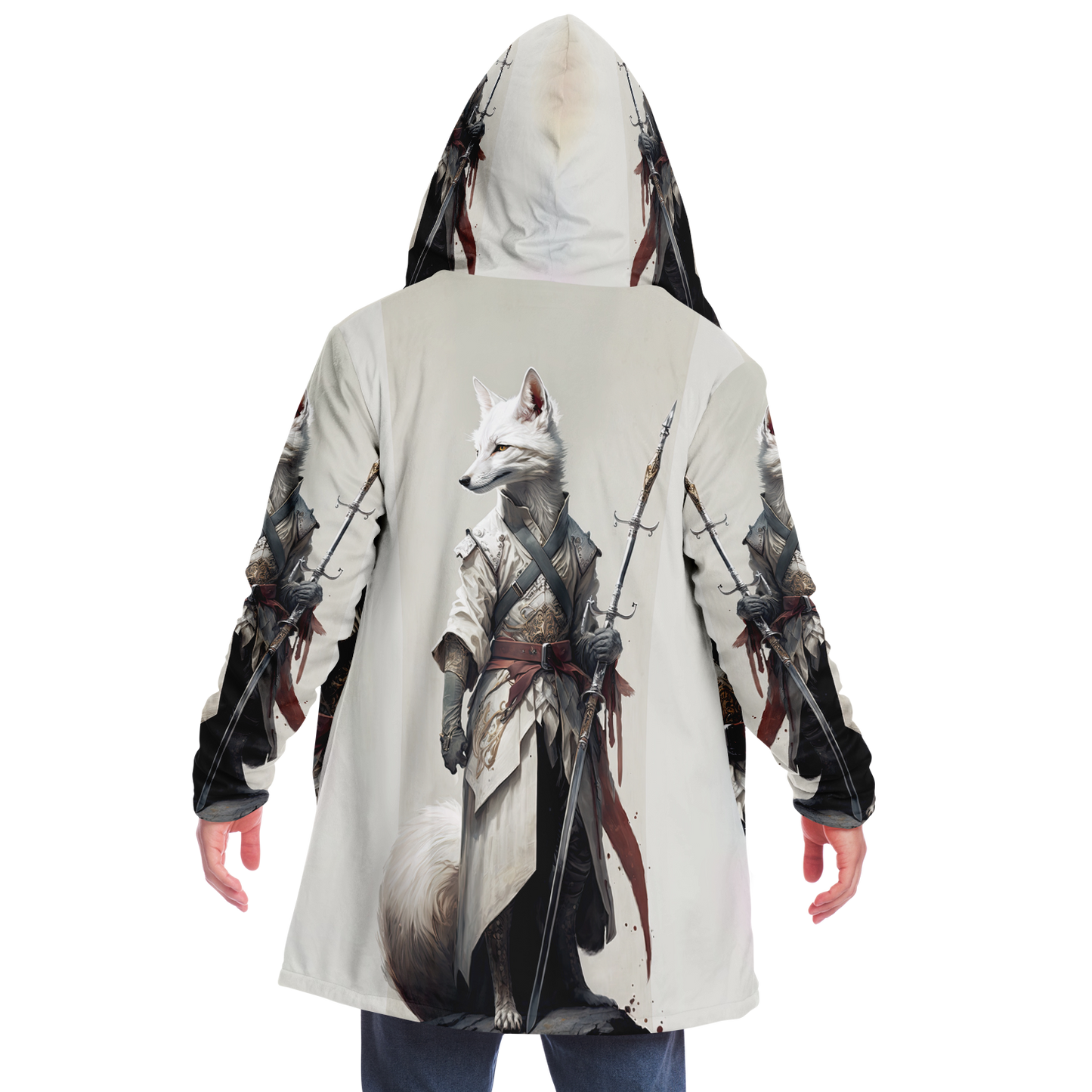 Fox Paladin Microfleece Cloak