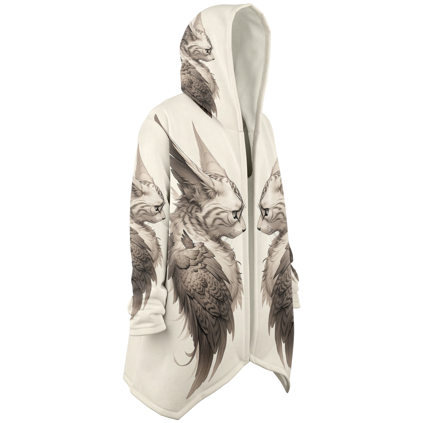 Wing Eared Cat Microfleece Cloak