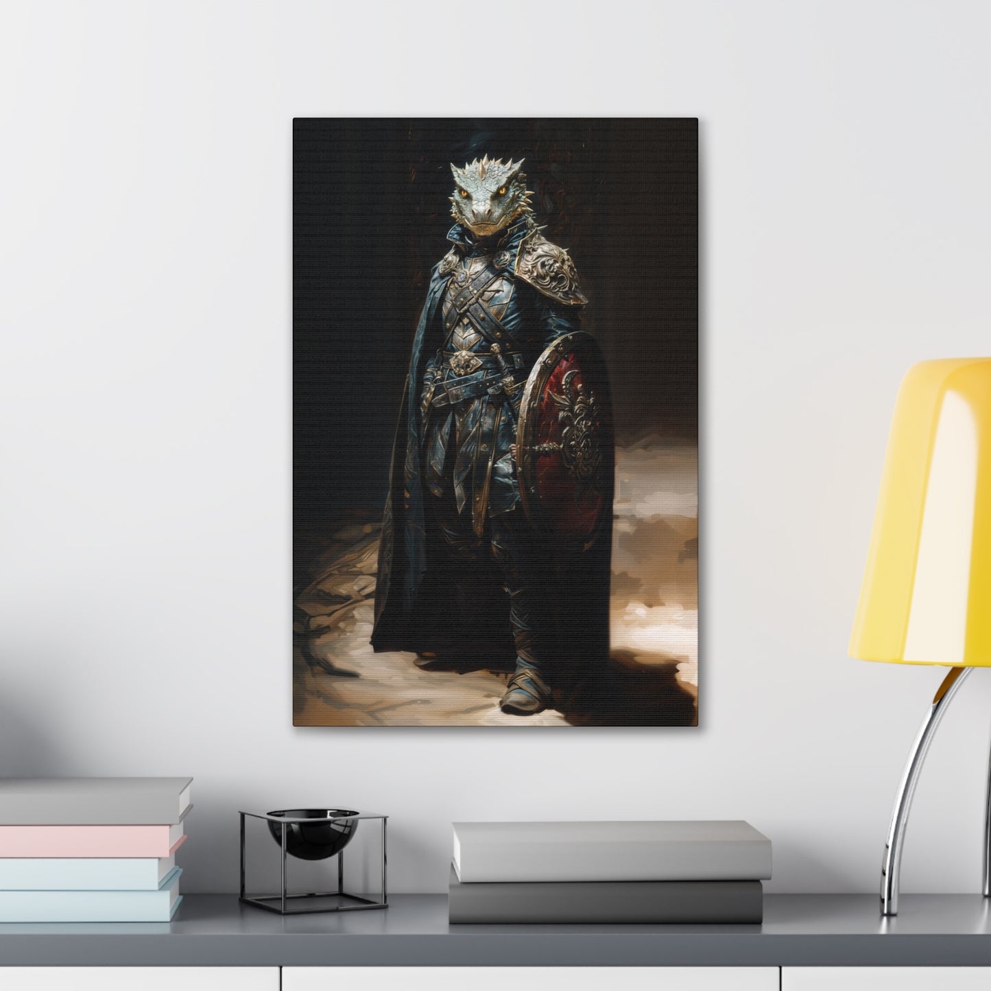 "Captain Of The Crooked Vanguard" Canvas Stretched, 0.75" - Print