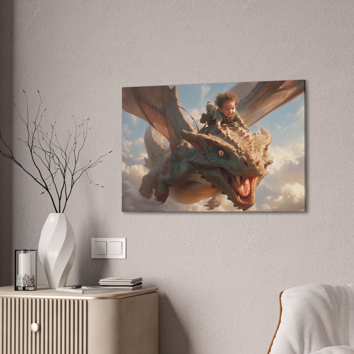 "Freedom"  Canvas Stretched, 0.75" - Print