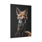 "Mr Sleek Fox" Canvas Stretched, 0.75" - Print