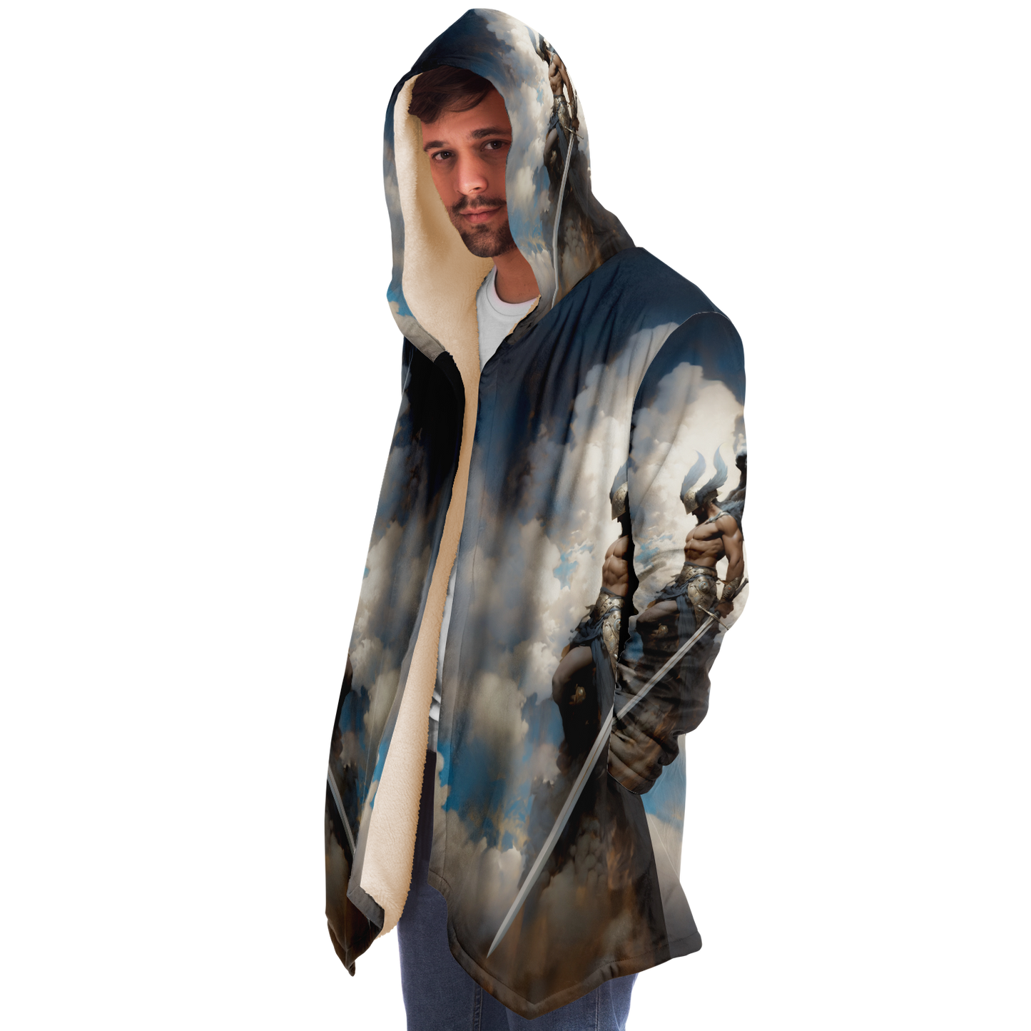 Celestial Judge Microfleece Cloak