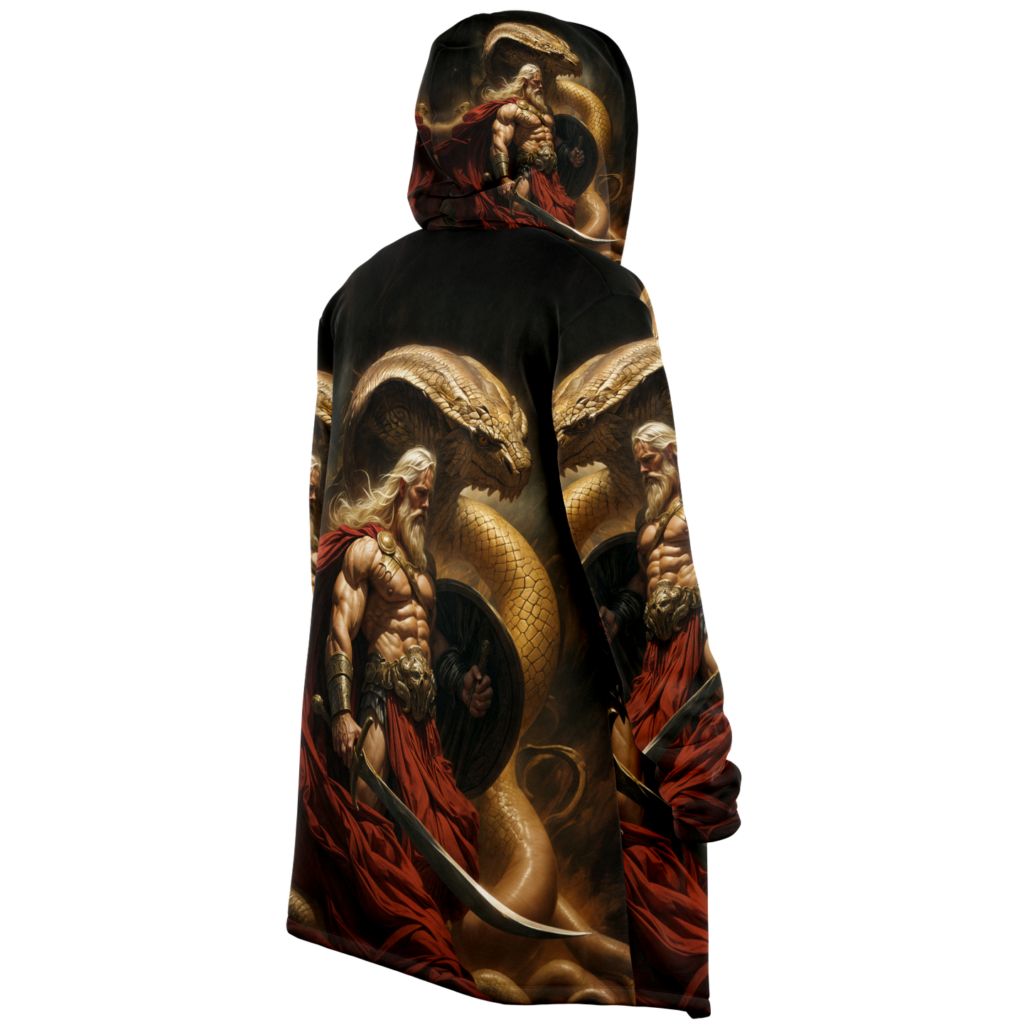 Serpent King Microfleece Cloak