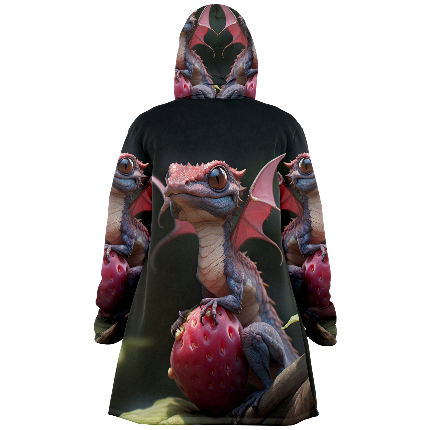 Berry The Fairy Dragon Microfleece Cloak