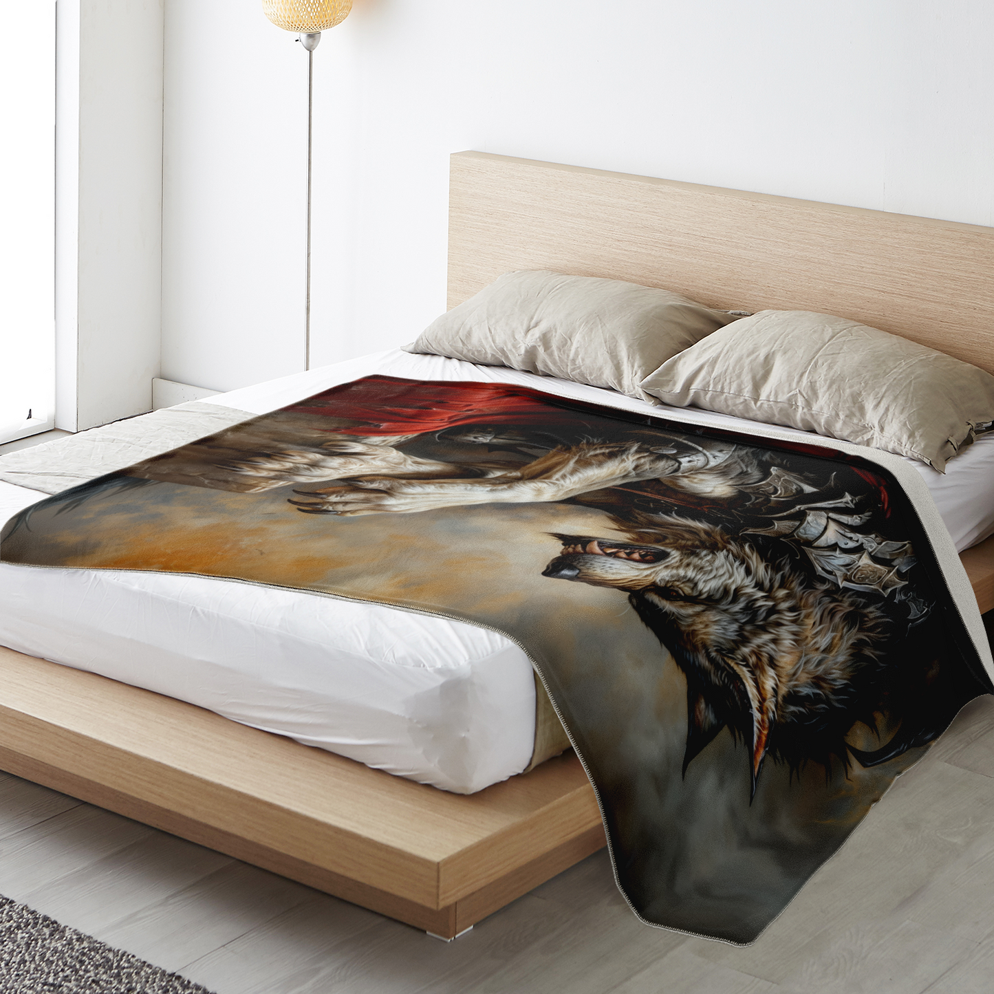 Dracowolf Premium Microfleece Blanket