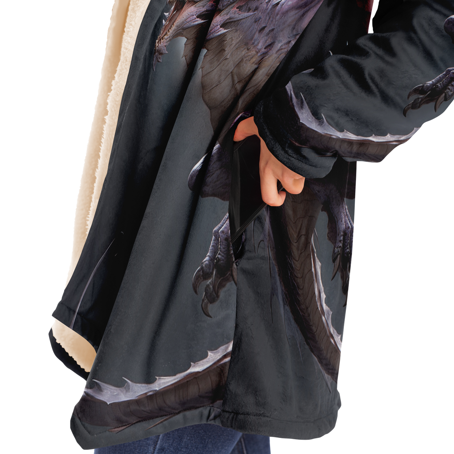 Amethyst Ascender Microfleece Cloak