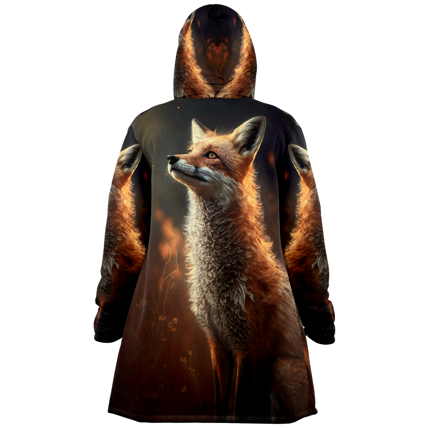 Wistful Fox Microfleece Cloak