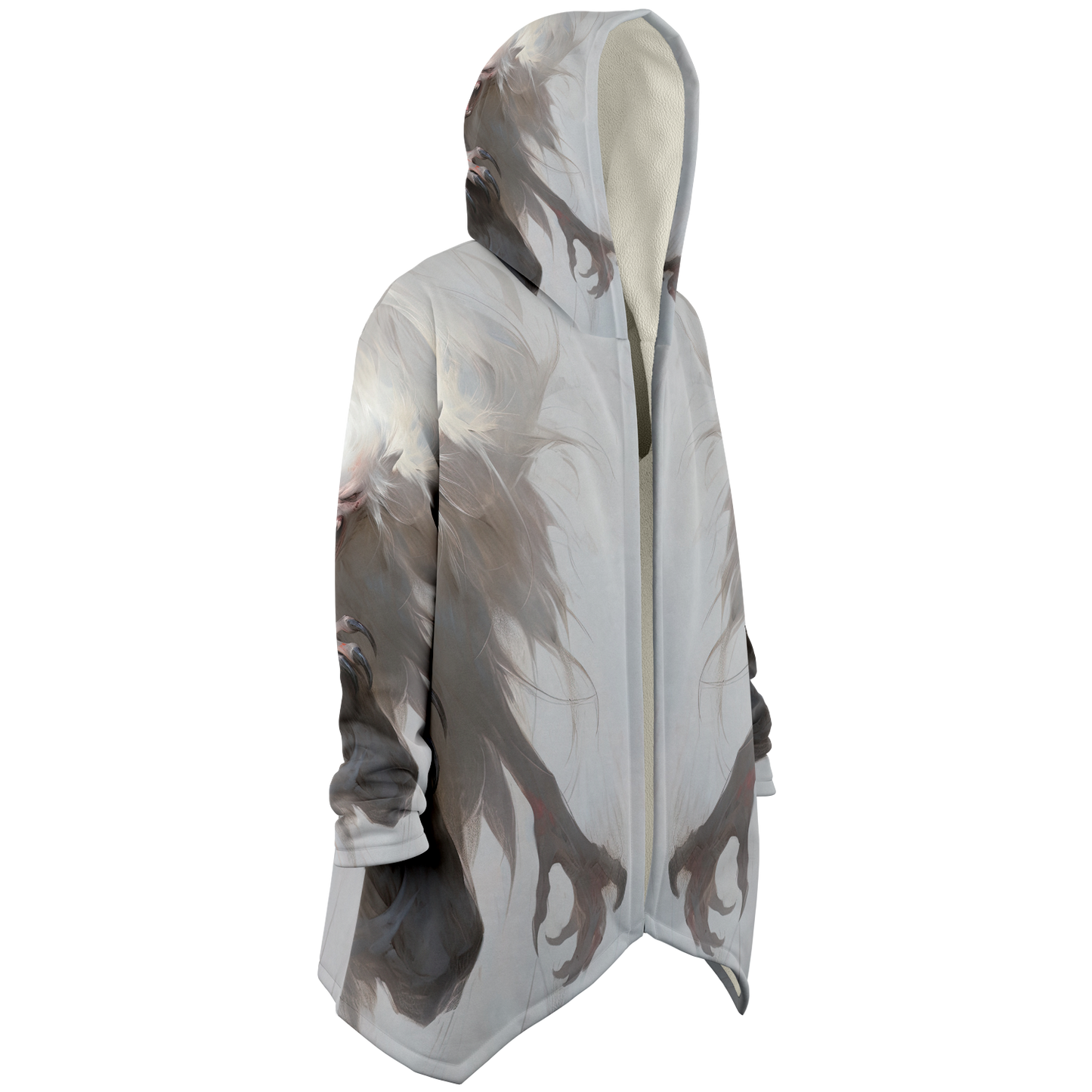 Frostbite Werewolf Microfleece Cloak