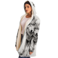 Wolf Sketch Microfleece Cloak