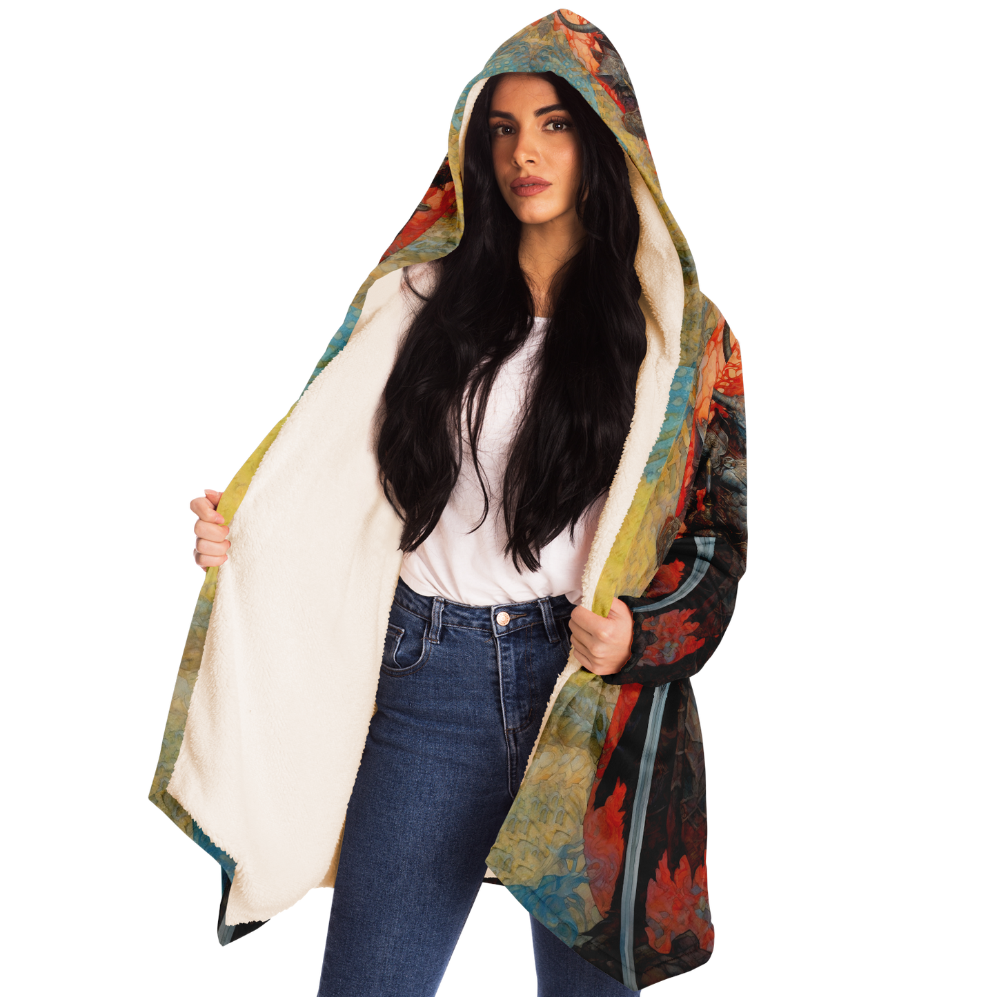 Minotaur Champion Microfleece Cloak