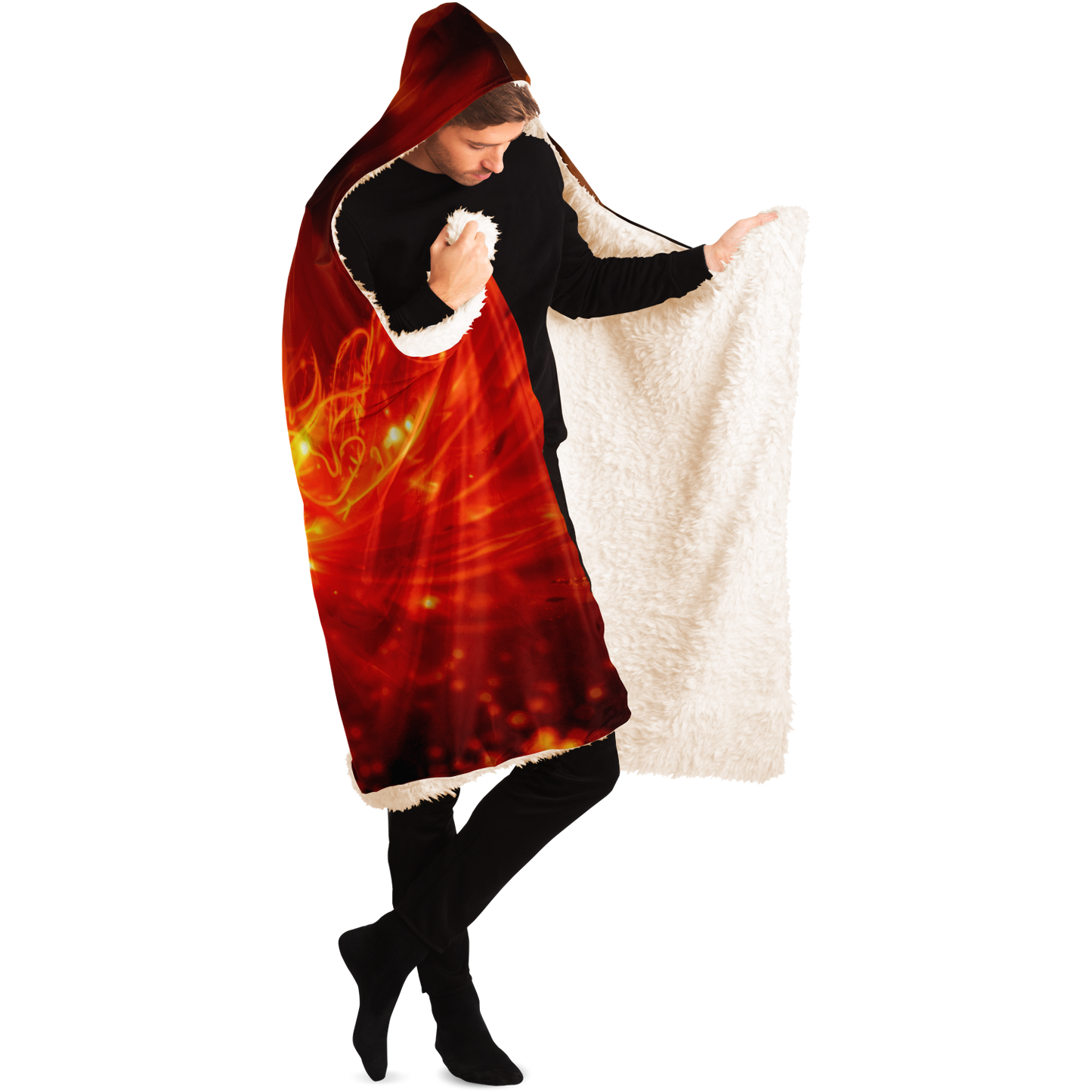 Blazing Grace Phoenix Hooded Blanket