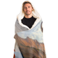 Wings of the Forgotten Dawn Hooded Blanket