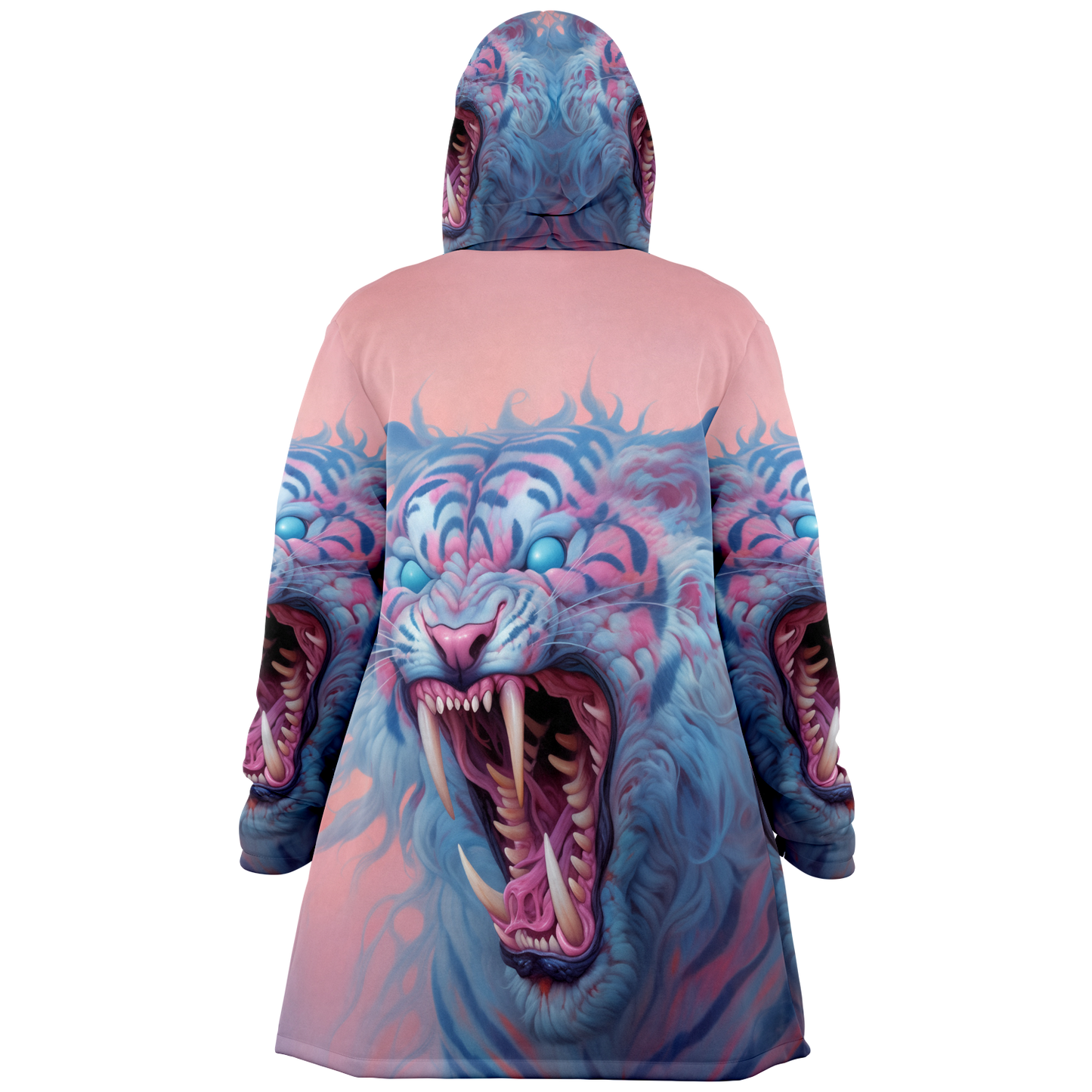 Demon Tiger Microfleece Cloak