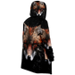 Fox Burst Microfleece Cloak