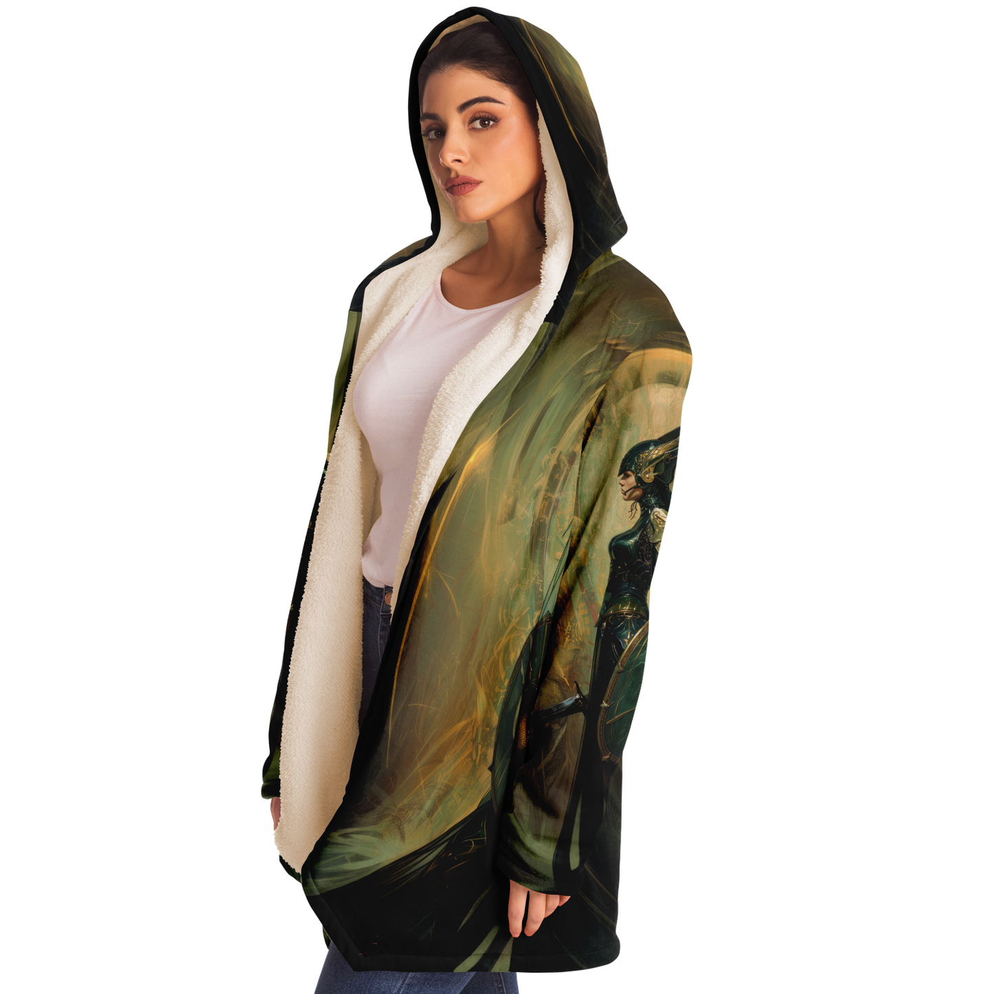 Elite Elven Guardian Microfleece Cloak