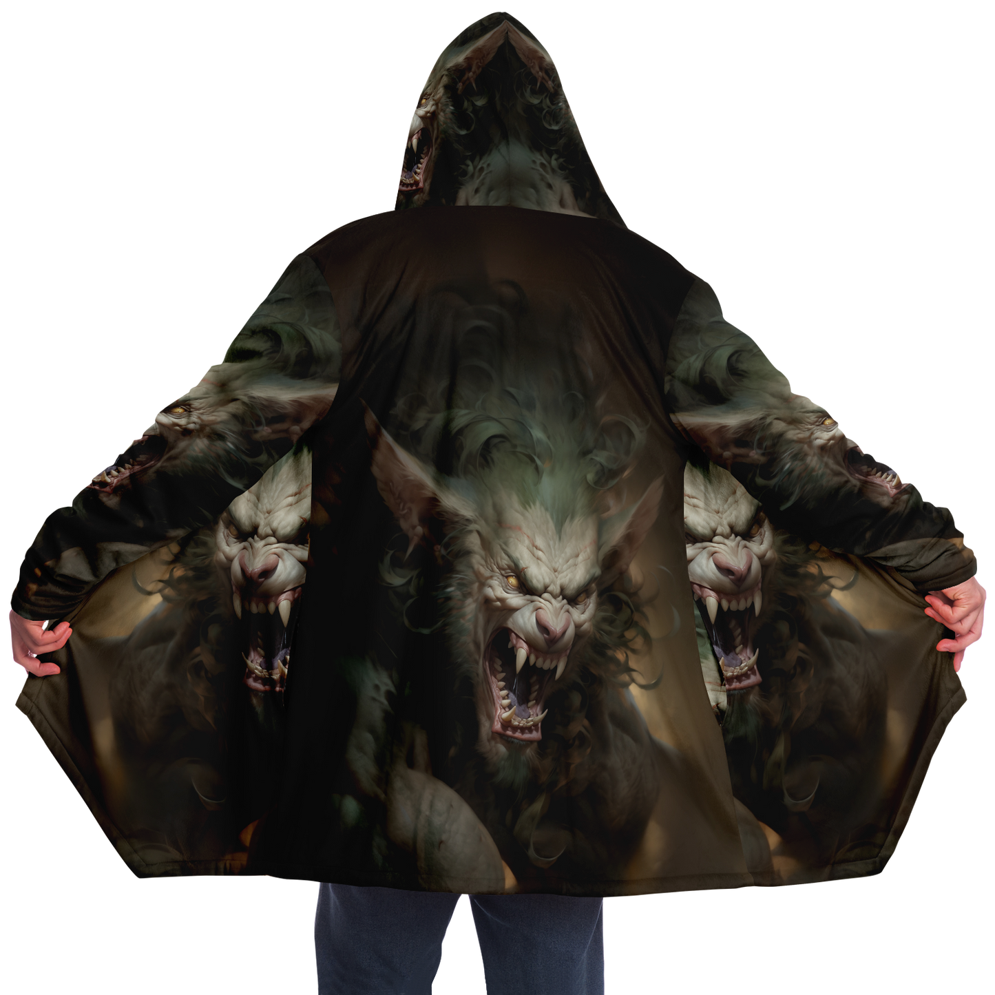 Werecat Microfleece Cloak