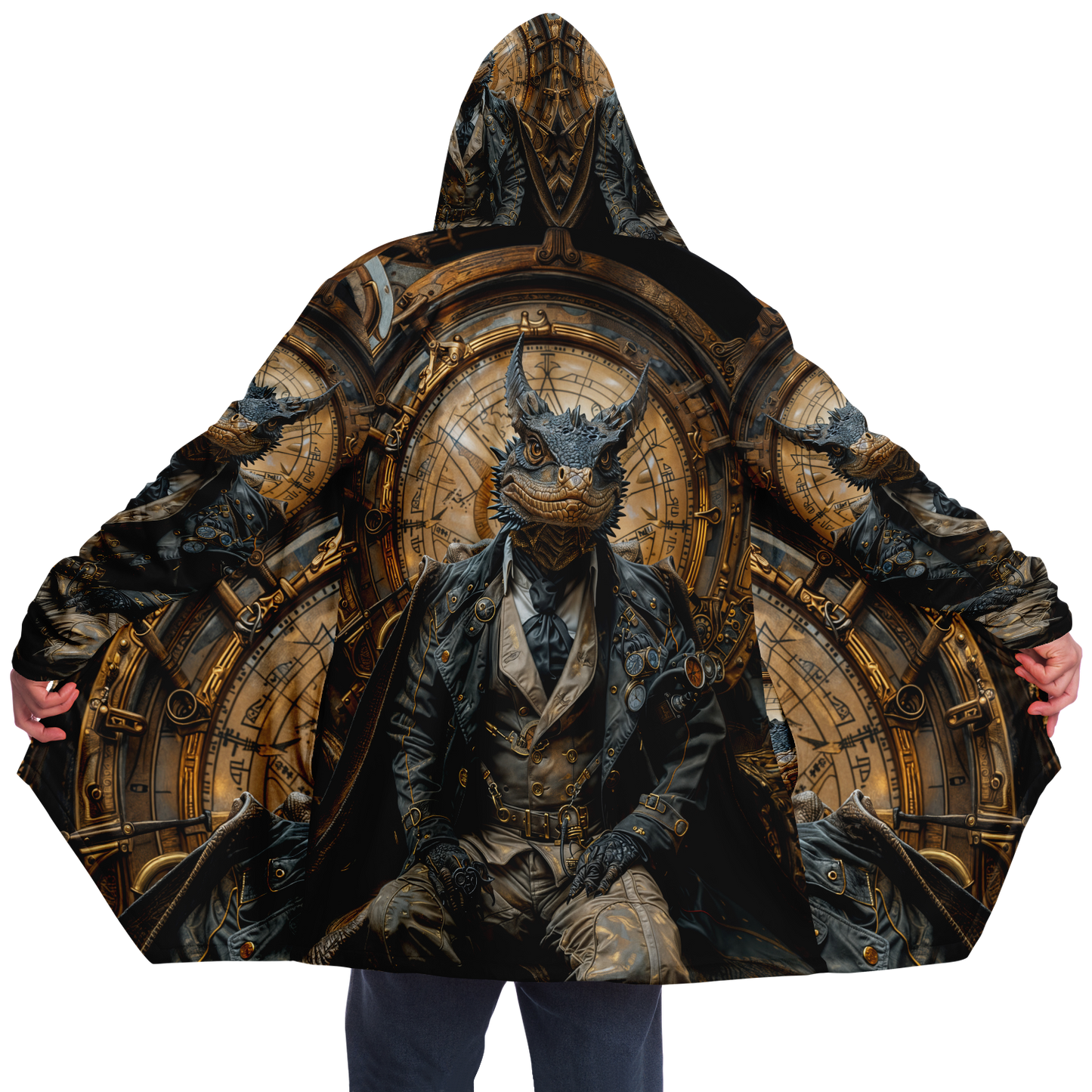 Time Dealer Microfleece Cloak