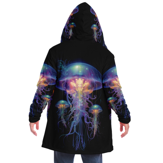 Space Jellyfish Microfleece Cloak