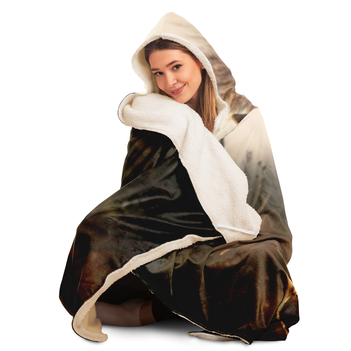 Stealthy Stalker Hooded Blanket