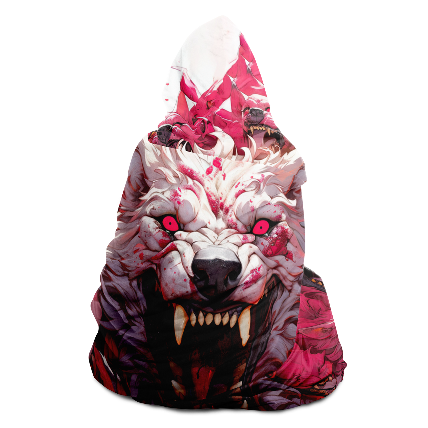 Wolf Storm Hooded Blanket