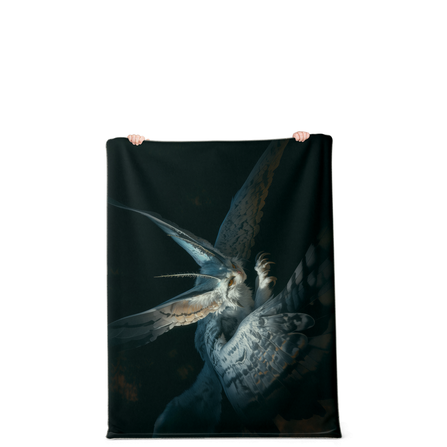 Shadowwing Prowler Premium Microfleece Blanket