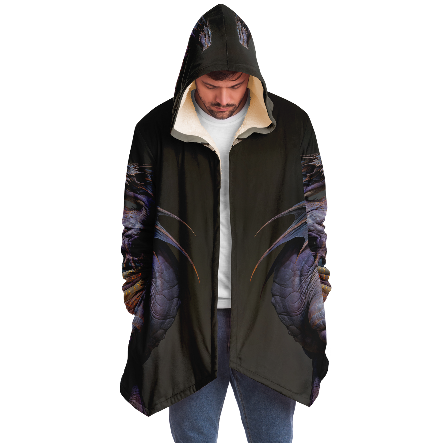 Book Wyrm Microfleece Cloak