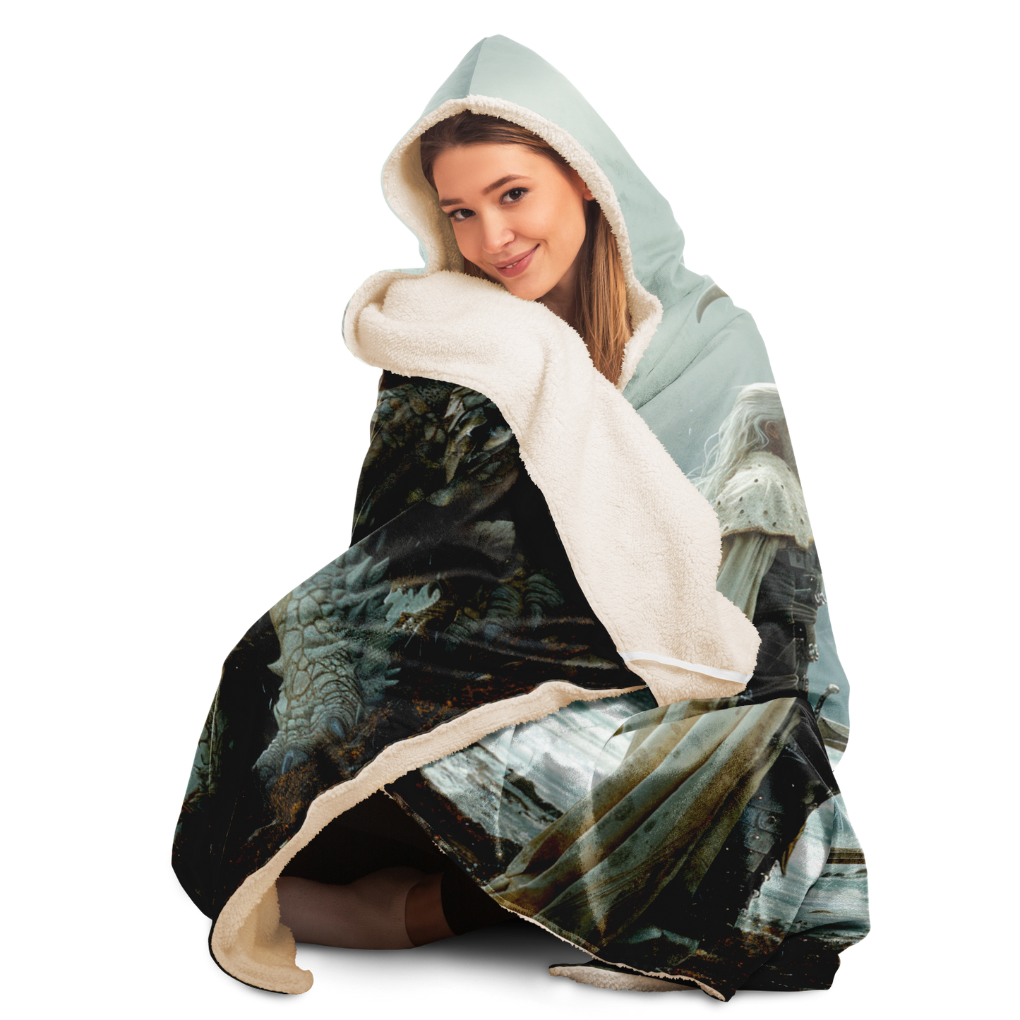 "Elders" Hooded Blanket