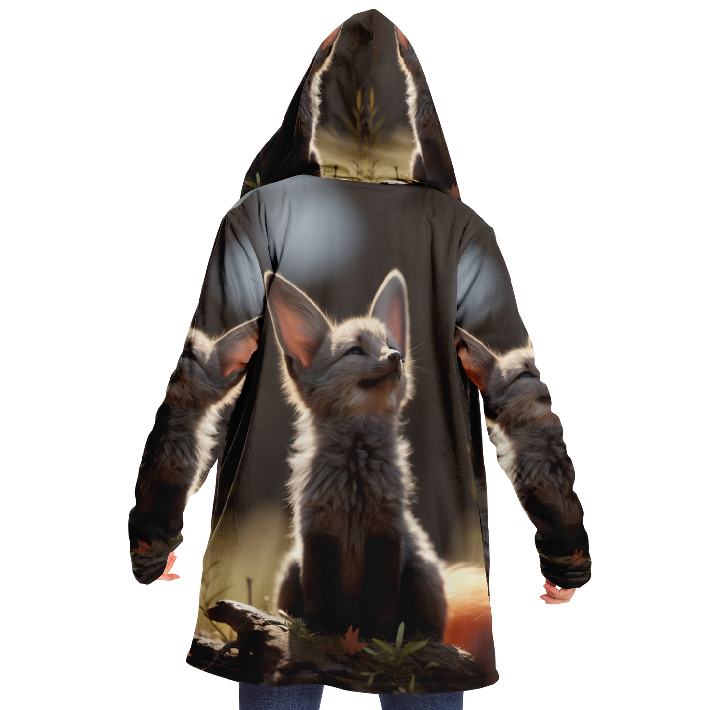 Dawn Fox Microfleece Cloak