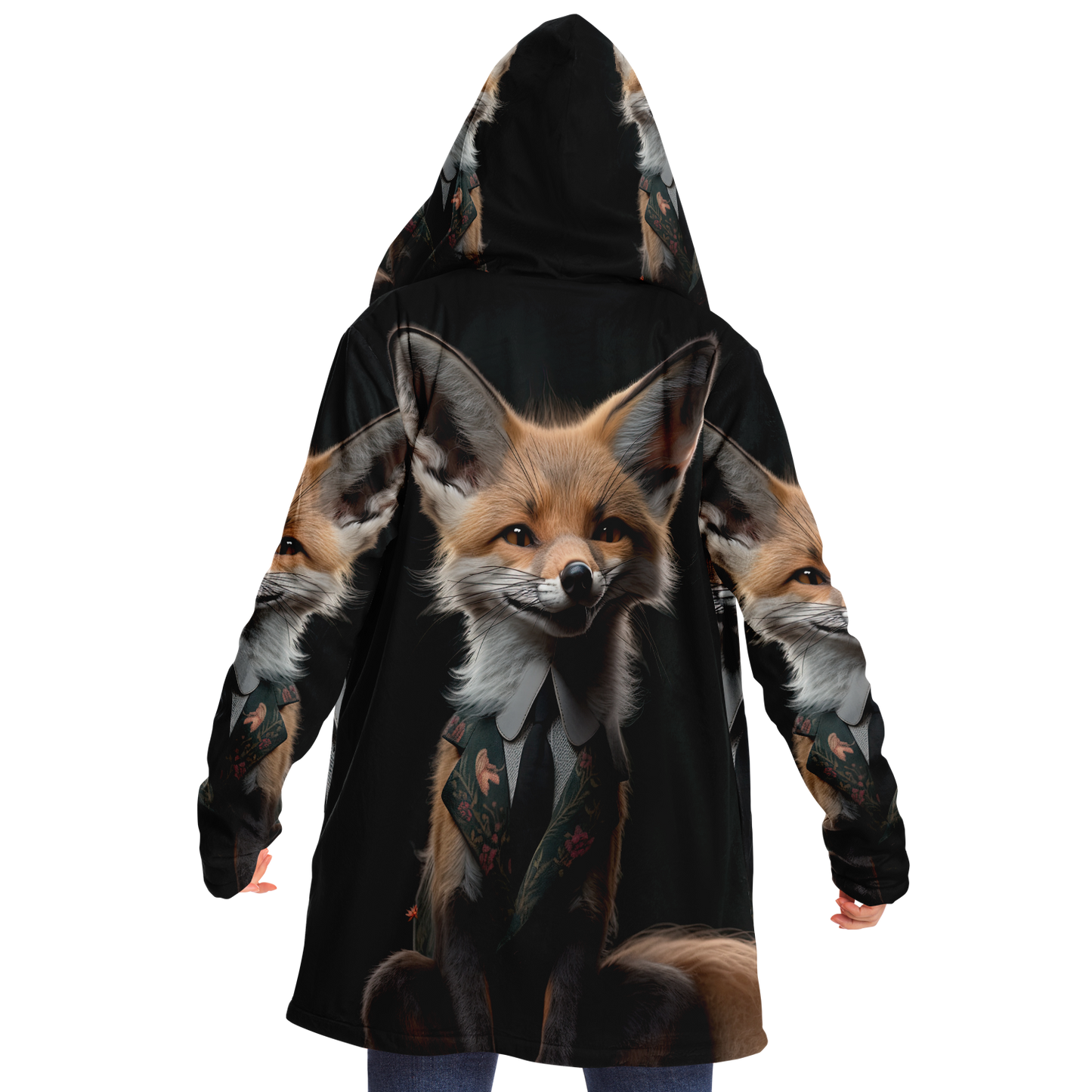 Mr Sleek Fox Microfleece Cloak