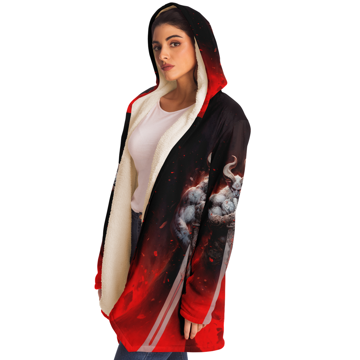 Hellforge Minotaur Microfleece Cloak