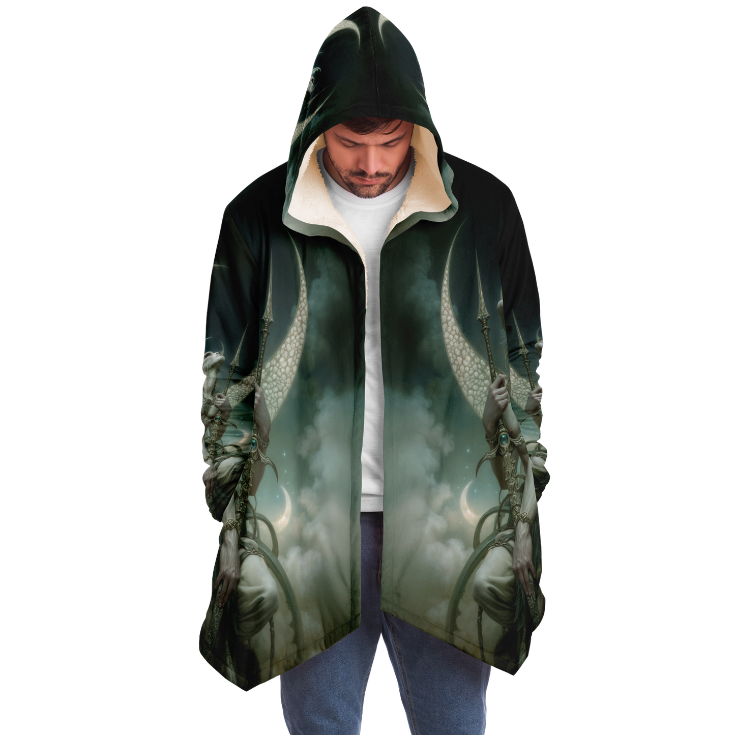 The Eternal Moons Celestial Warrior Microfleece Cloak