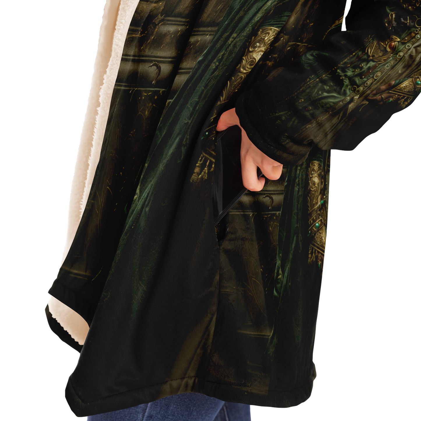 Mage Temple Guard Microfleece Cloak