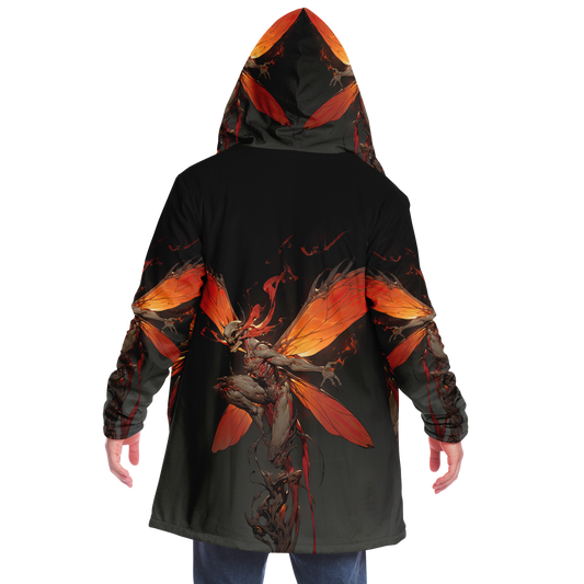 Flaming Dragonspryte Microfleece Cloak