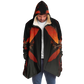 Flaming Dragonspryte Microfleece Cloak