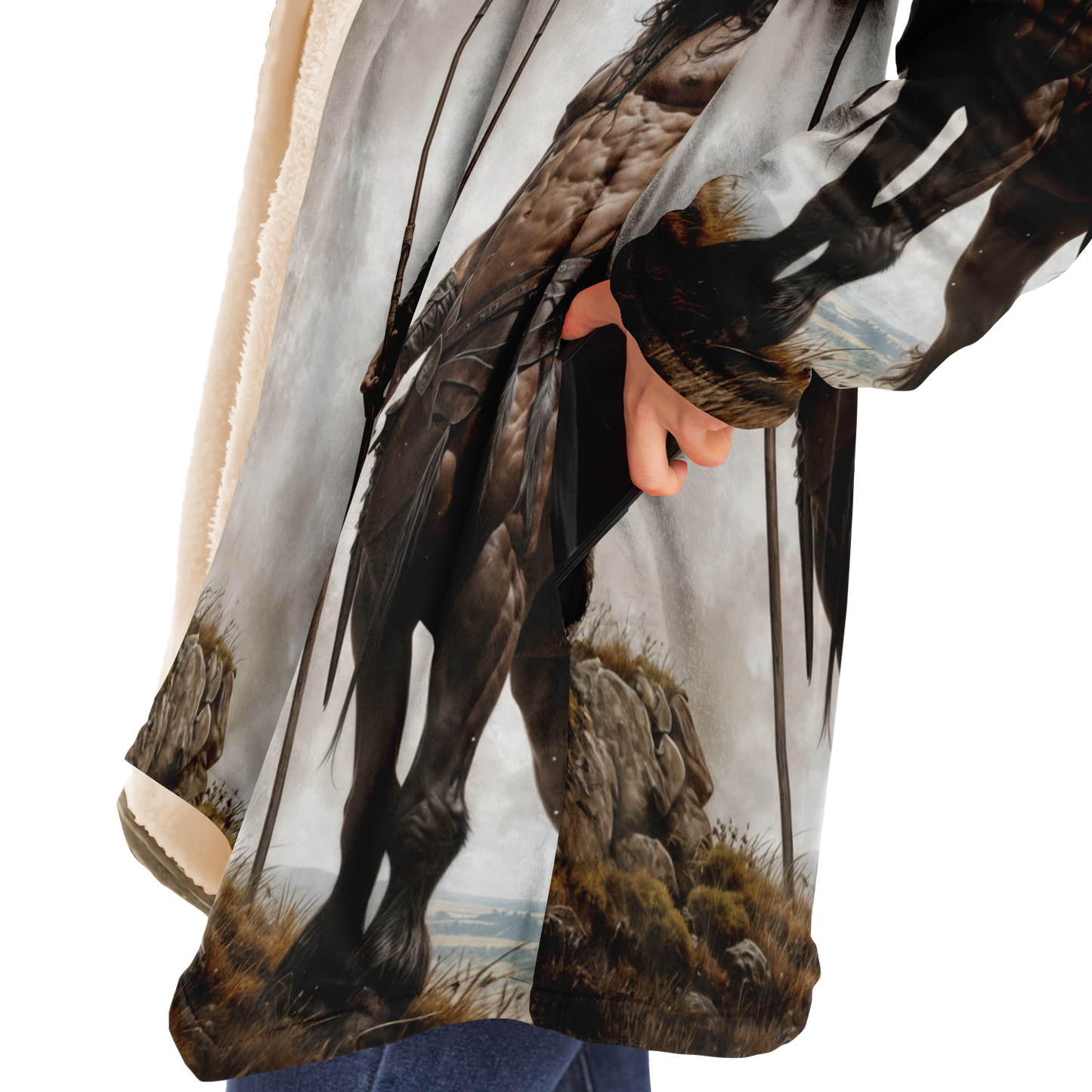 Centaur Spearman Microfleece Cloak