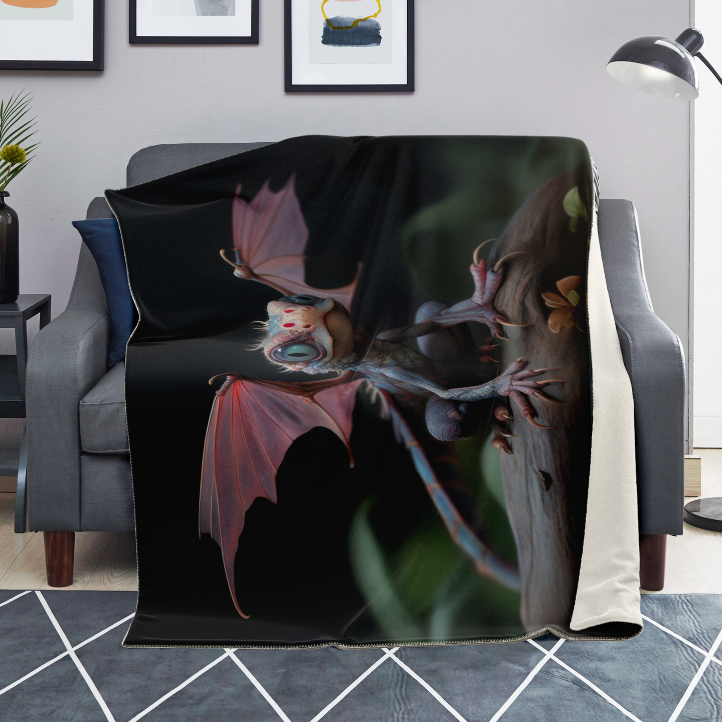 Pixie Zephyr Premium Microfleece Blanket