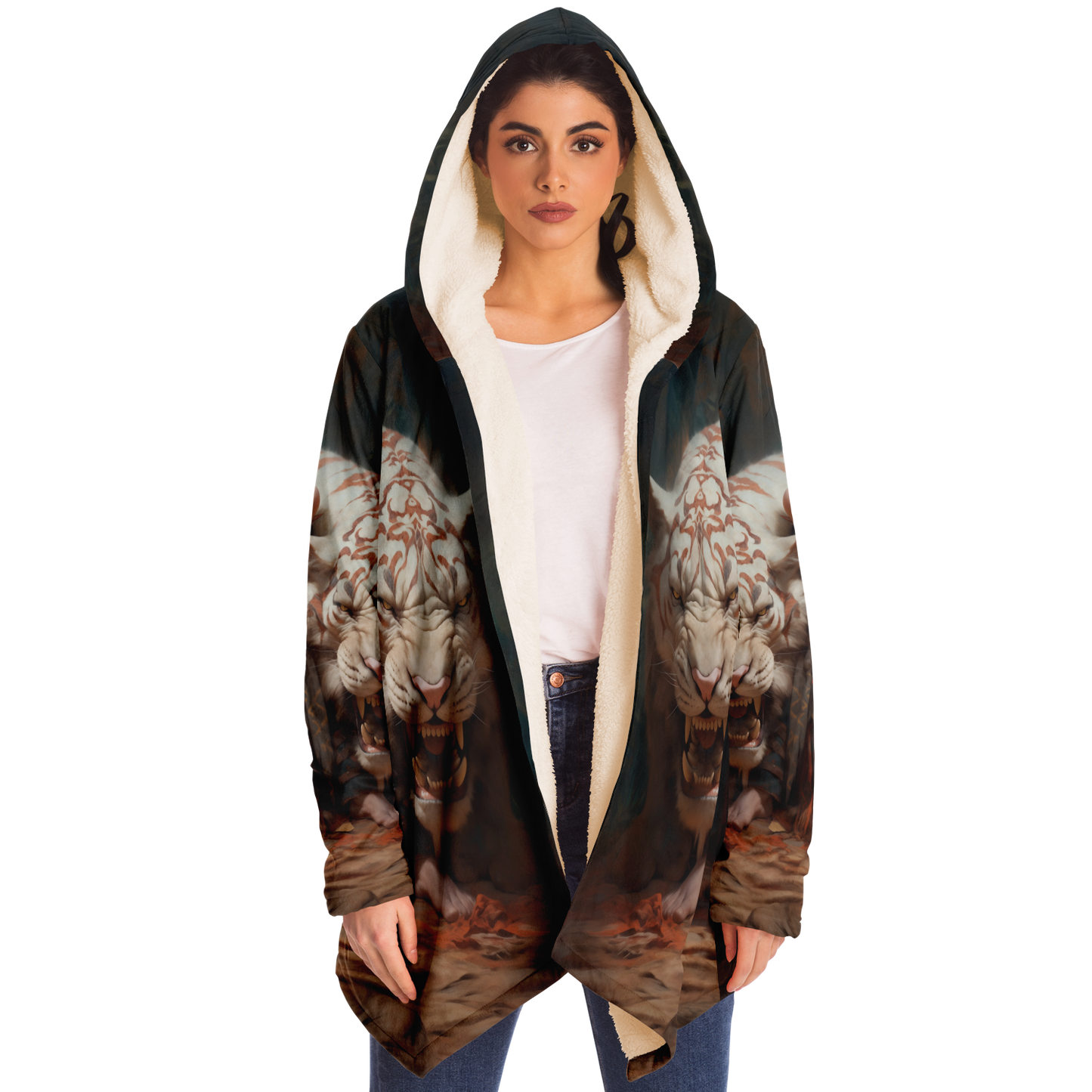 Tiger Scout Microfleece Cloak