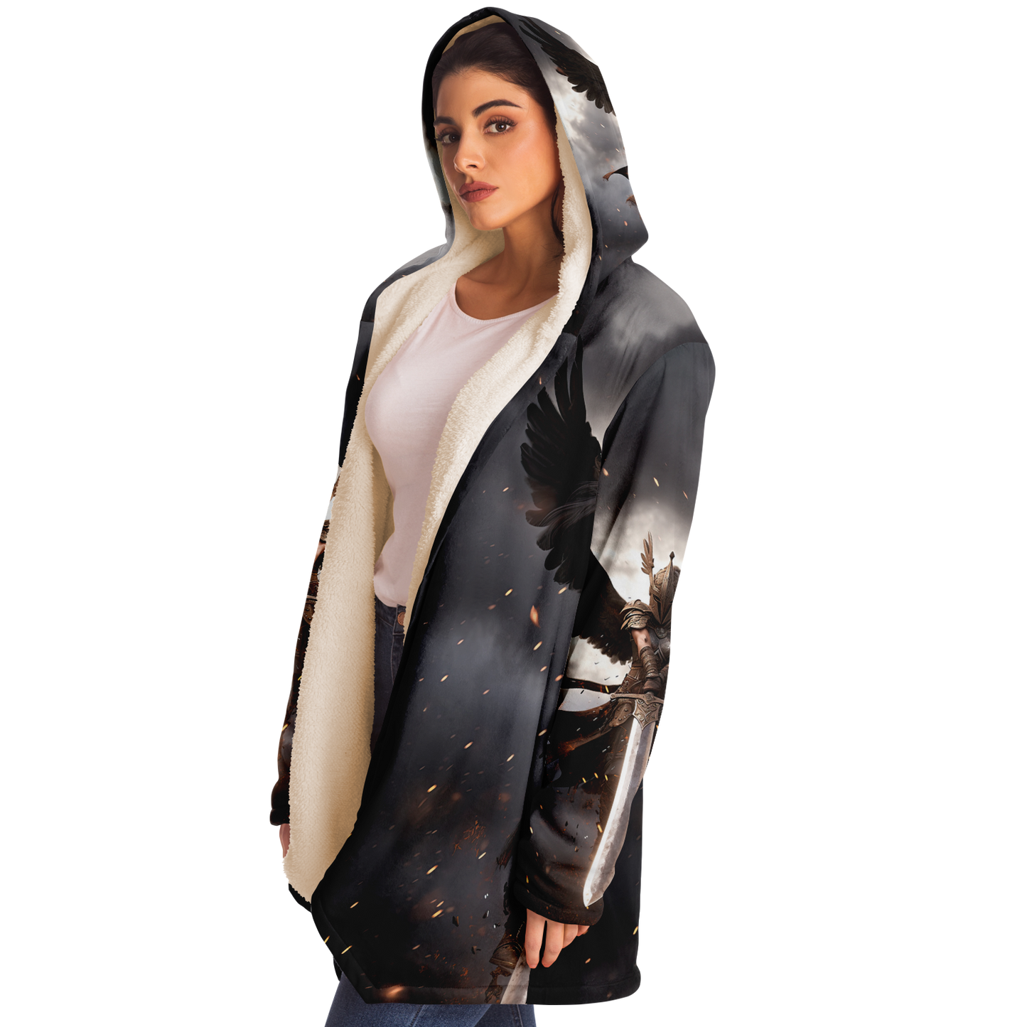 Valkyrie Justice Microfleece Cloak