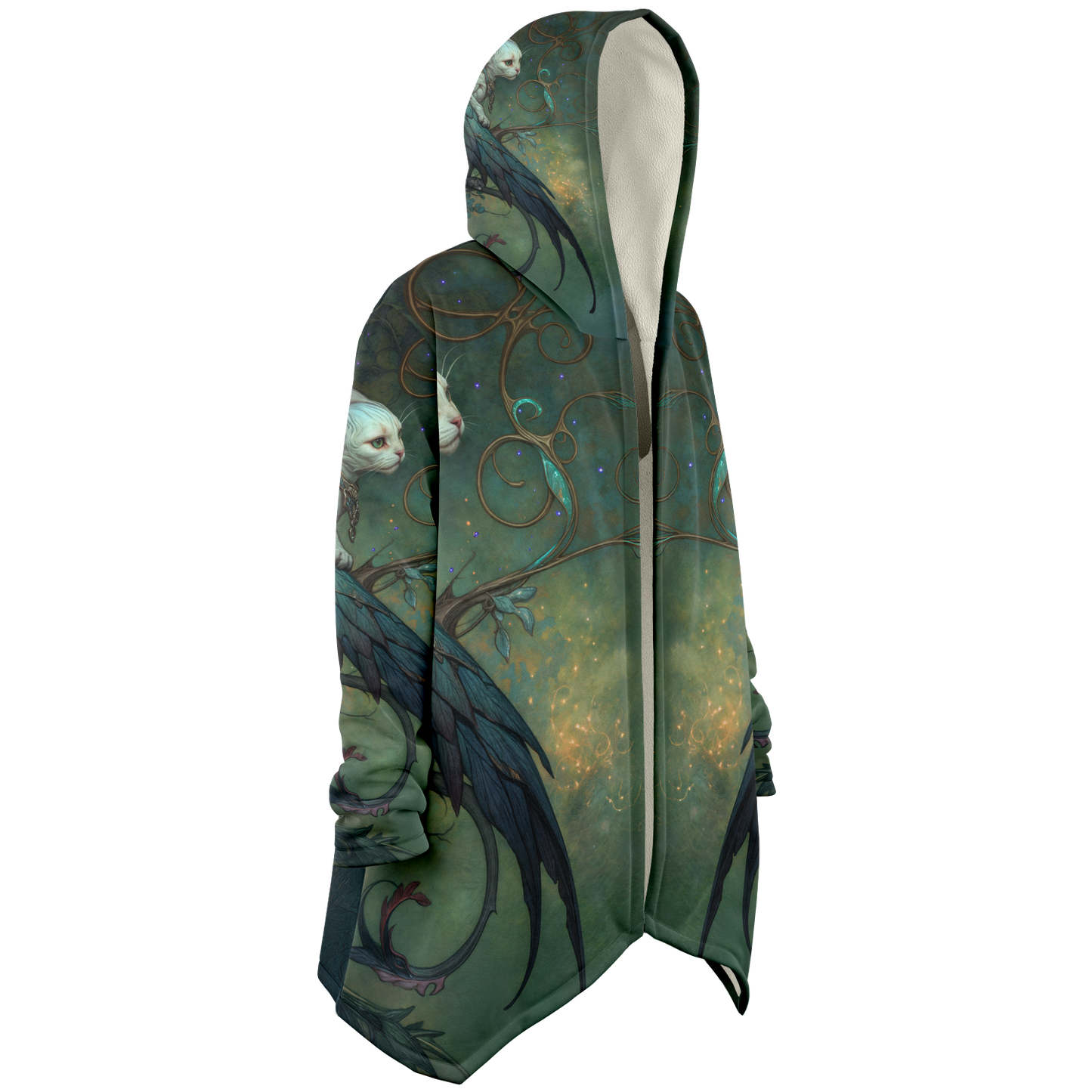 Dreamweaver’s Familiar Microfleece Cloak